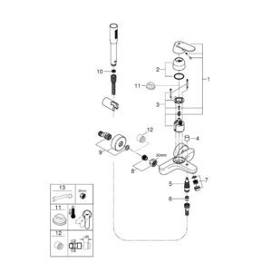 GROHE-EuroSmart-cosmopolitan-Single-lever