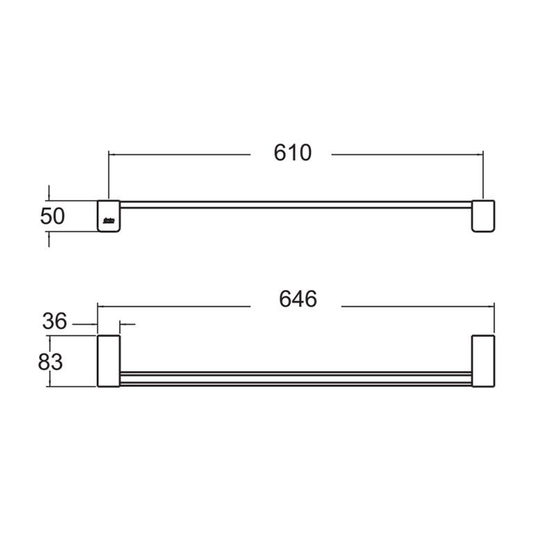 American Standard Acacia Evolution Towel Bar