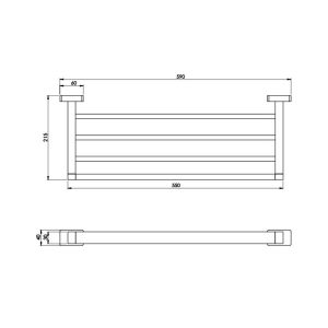 Hafele Towel Bar/Rack