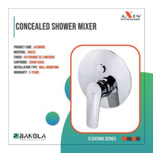 Axon Concealed Bath/Shower Mixer With Diverter