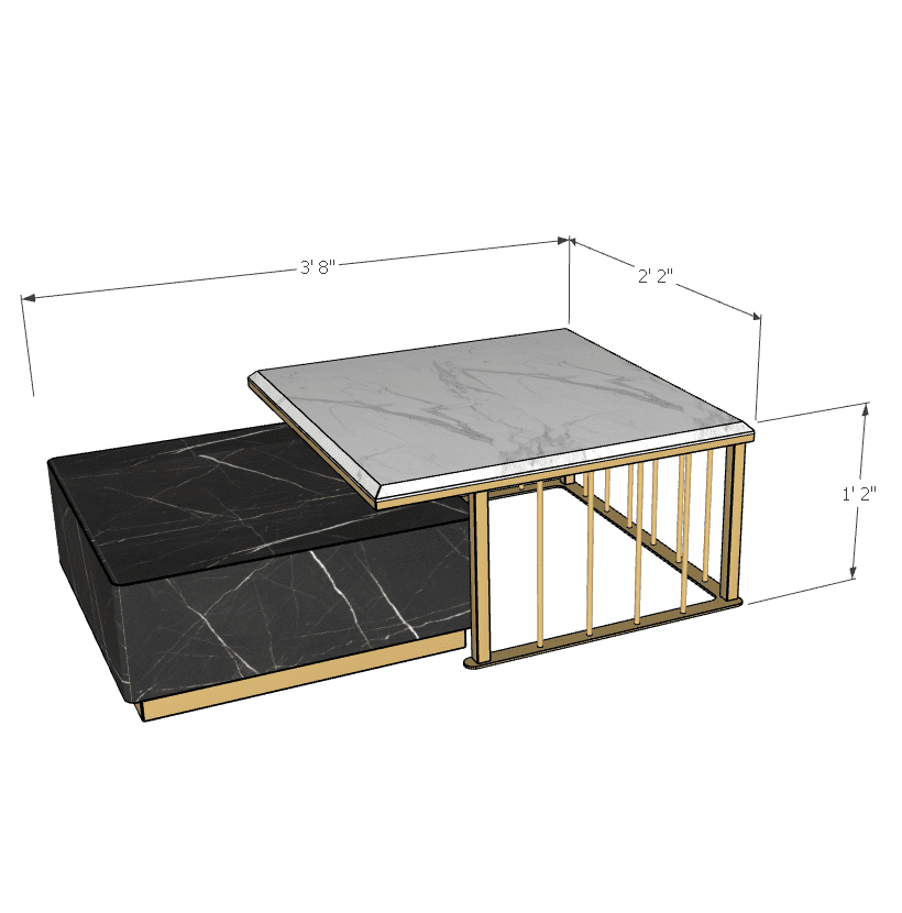 Arcxin Katoa Center Table - Image 3