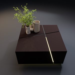 Arcxin Ivorlon Center Table